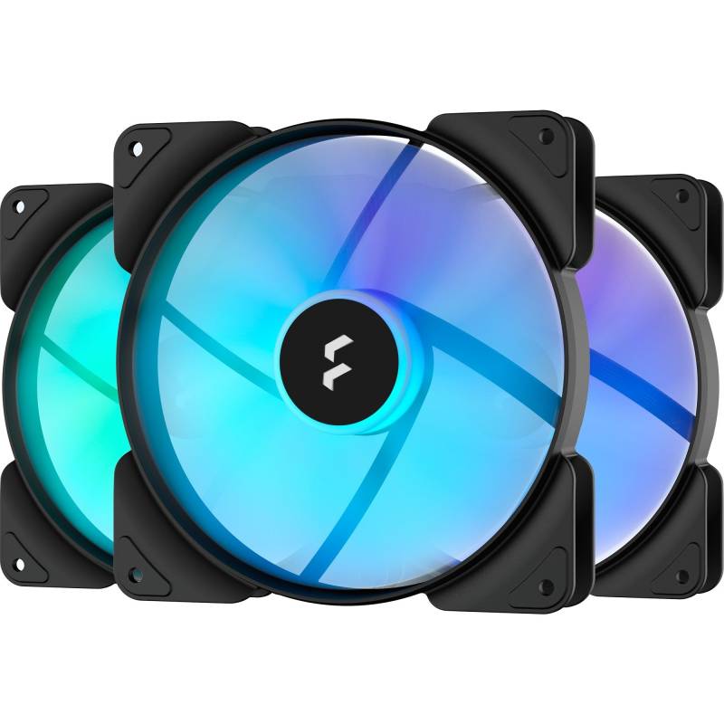 Aspect 14 RGB PWM Black Frame 3er, Gehäuselüfter von Fractal Design