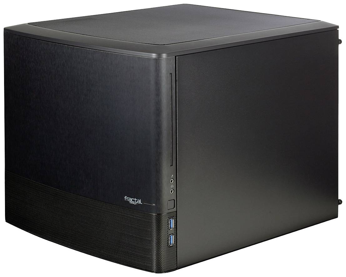 FRACTAL DESIGN Geh Node 804 Mini/micro ITX (black/Window) von Fractal Design