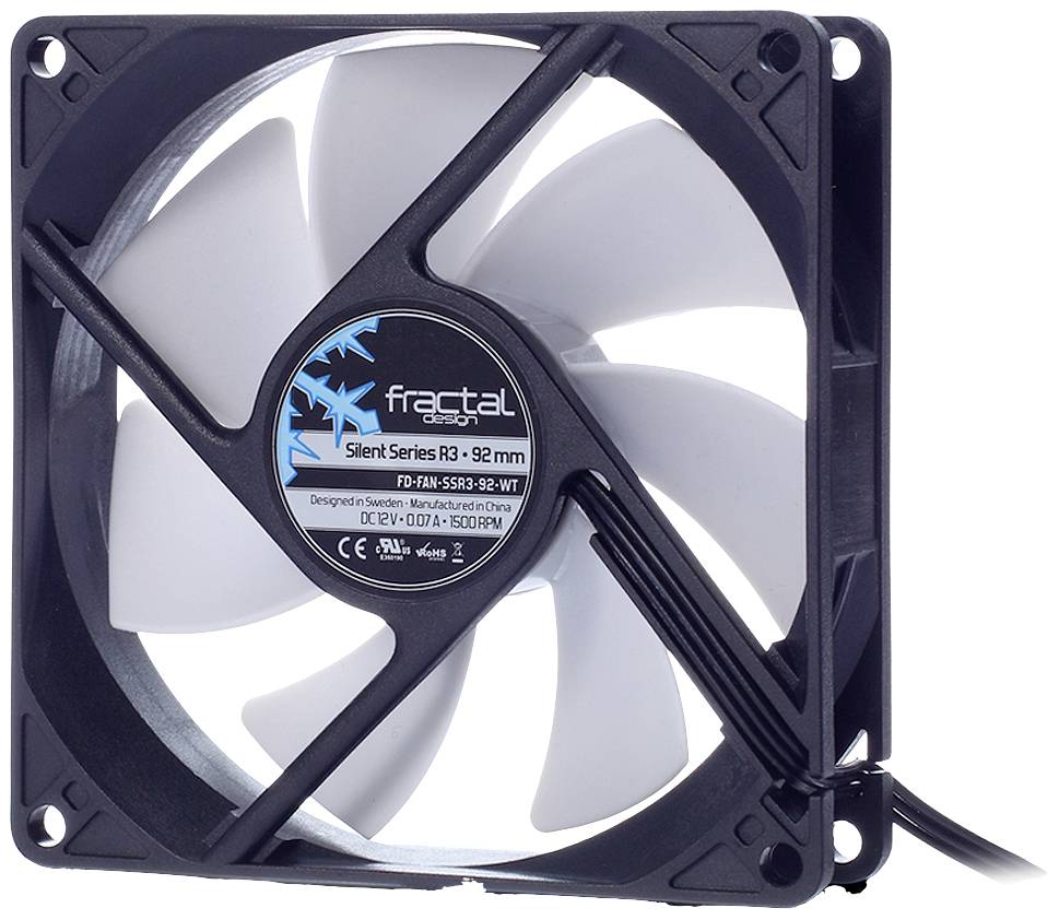 FRACTAL DESIGN Lüfter Silent Series 92mm R3 new FRACTAL DESIGN Lüfter Silent Series 92mm R3 new von Fractal Design