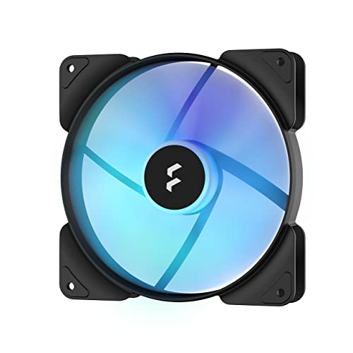 Fractal Design Aspect 14 RGB 140 mm PWM Wide 500-1700 RPM Range Black Frame 3-Pack Computer Fan von Fractal Design