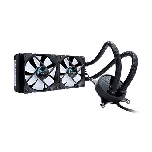 Fractal Design Celsius S24 Water Cooling Unit Wasserkühlung, Lüfter für (High End) Gaming PC Gehäuse, schwarz, 240 mm von Fractal Design