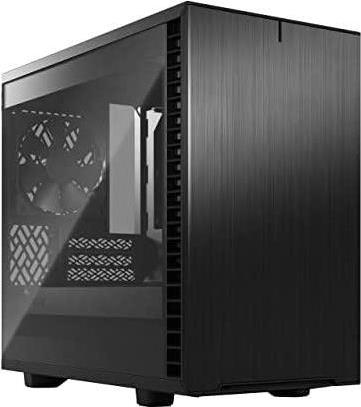 Fractal Design Define 7 Nano - Tower - Mini-DTX - Seitenteil mit Fenster (tinted glass) - keine Spannungsversorgung (ATX) - Schwarz - USB/Audio von Fractal Design