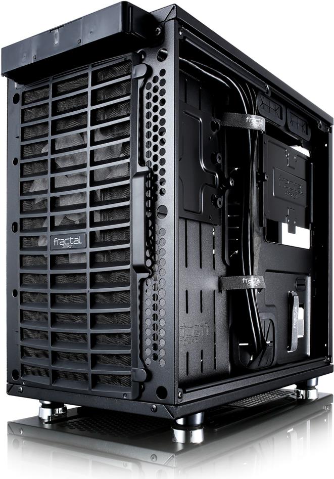 Fractal Design Define Nano S - Window - Tower - ITX - ohne Netzteil (ATX) - Schwarz - USB/Audio (FD-CA-DEF-NANO-S-BKW) von Fractal Design