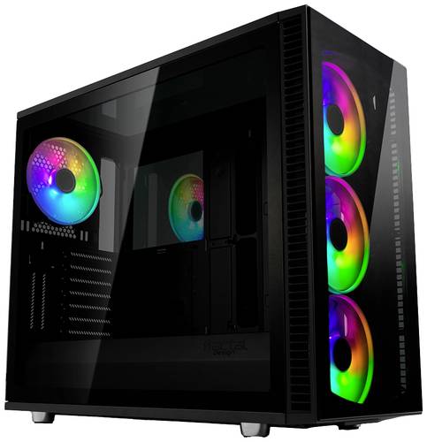 Fractal Design Define S2 Vision - RGB Midi-Tower PC-Gehäuse Schwarz von Fractal Design