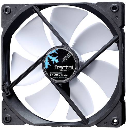 Fractal Design FD-FAN-DYN-GP14-WT PC-Gehäuse-Lüfter Schwarz, Weiß (B x H x T) 140 x 25 x 140mm von Fractal Design