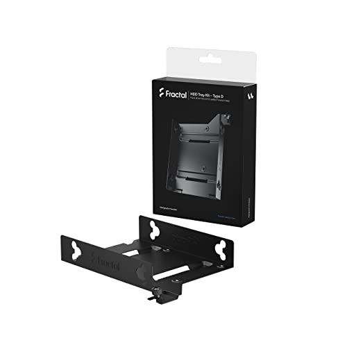 Fractal Design Festplattenfach Kit - Typ D für Pop-Serie und andere ausgewählte Cases - Schwarz, FD-A-TRAY-003 von Fractal Design