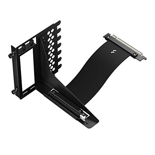 Fractal Design Flex B-20 PCIe Riser Kabel mit Halterung zur vertikalen Montage von GPUs (20 cm), Vertical GPU, FD-A-FLX1-001 von Fractal Design