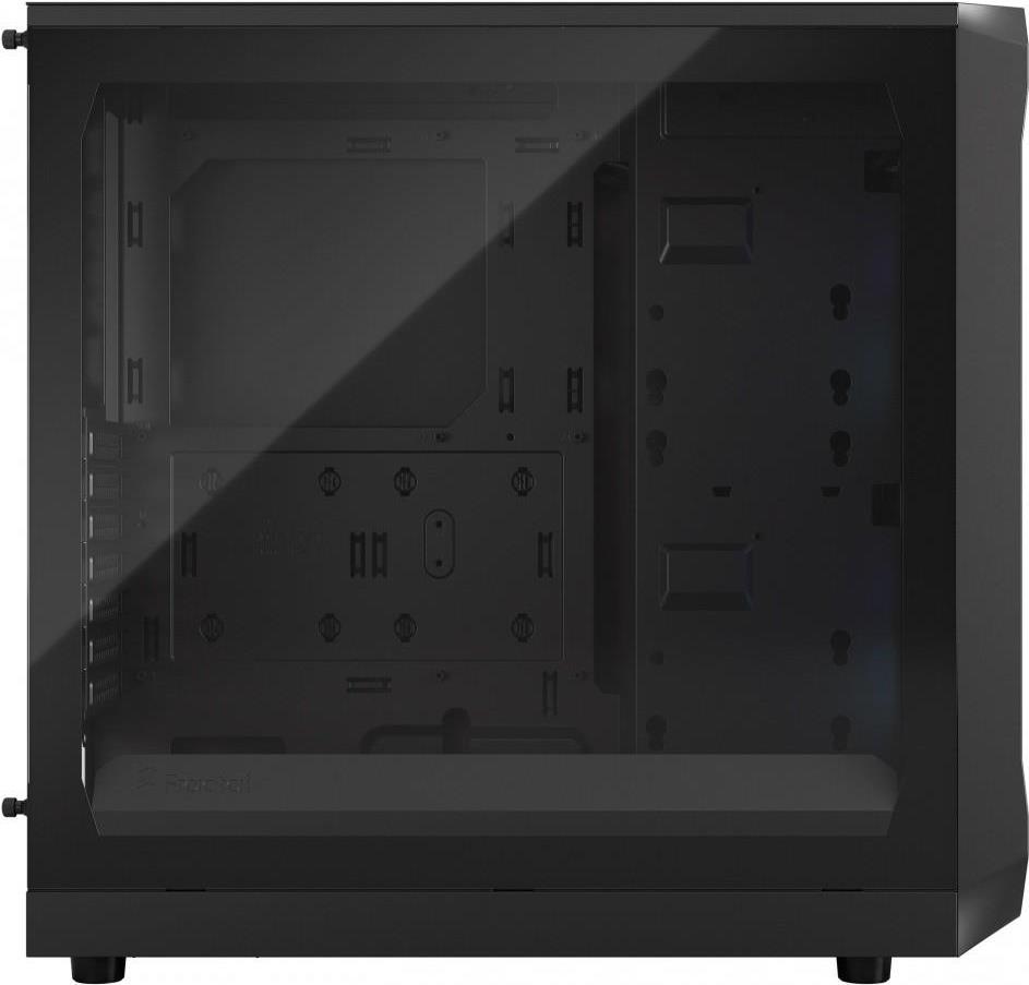 Fractal Design Focus 2 RGB - Tower - ATX - Seitenteil mit Fenster (gehärtetes Glas) - keine Spannungsversorgung (ATX) - black TG clear tint - USB/Audio (FD-C-FOC2A-03) von Fractal Design