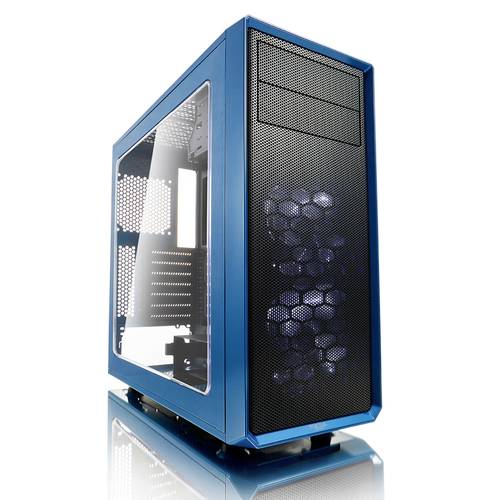 Fractal Design Focus G Midi-Tower PC-Gehäuse Schwarz, Blau von Fractal Design