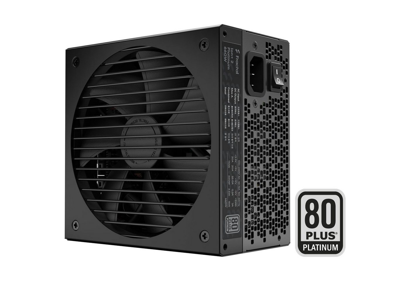 Fractal Design ION+ 2 Platinum 660W PC-Netzteil von Fractal Design