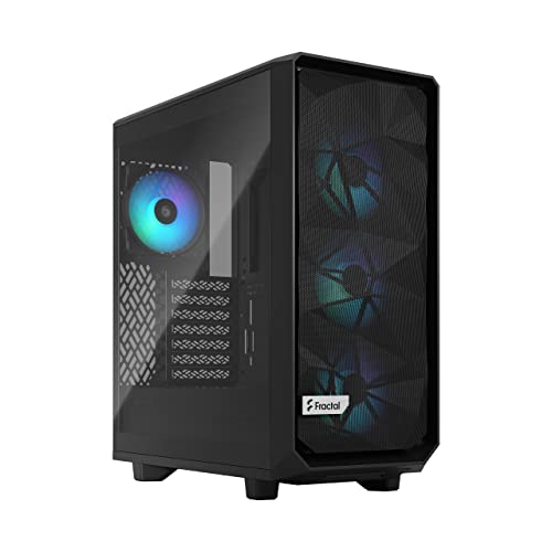 Fractal Design Meshify 2 Compact Black TG Light Tint - RGB, FD-C-MES2C-06 Fractal Design Meshify 2 Compact Black TG Light Tint - RGB, FD-C-MES2C-06 von Fractal Design
