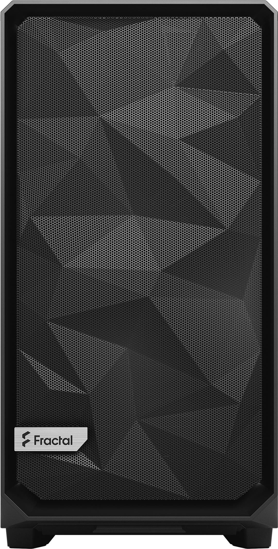 Fractal Design Meshify 2 - PC - Stahl - Schwarz - ATX - EATX - micro ATX - Mini-ITX - Gaming - 18,5 cm (FD-C-MES2A-01) von Fractal Design