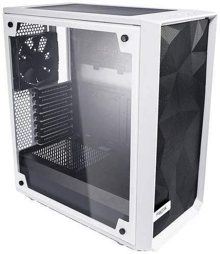 Fractal Design Meshify C - TG Midi-Tower PC-Gehäuse Transparent, Weiß von Fractal Design