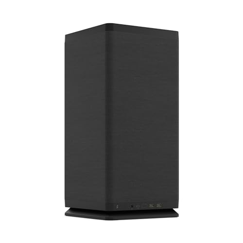 Fractal Design Mood Black PC Case - Sleek Fabric Design, 180mm Top Fan, Conceals 325mm Graphics Card, m-ITX Motherboard Compatible, Easy Access Build, Efficient Cooling Fractal Design Mood Black PC Case - Sleek Fabric Design, 180mm Top Fan, Conceals 325mm Graphics Card, m-ITX Motherboard Compatible, Easy Access Build, Efficient Cooling von Fractal Design
