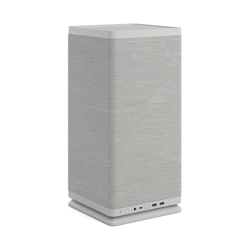Fractal Design Mood Light Gray PC Case - Sleek Fabric Design, 180mm Top Fan, Conceals 325mm Graphics Card, m-ITX Motherboard Compatible, Easy Access Build, Efficient Cooling Fractal Design Mood Light Gray PC Case - Sleek Fabric Design, 180mm Top Fan, Conceals 325mm Graphics Card, m-ITX Motherboard Compatible, Easy Access Build, Efficient Cooling von Fractal Design