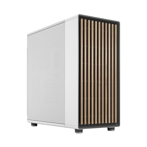 Fractal Design North XL Chalk White Mesh- three 140mm Aspect PWM fans included- Type C USB- EATX airflow full tower PC gaming case von Fractal Design