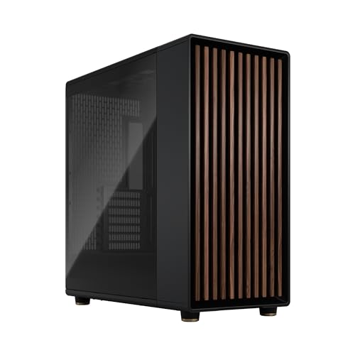 Fractal Design North XL Charcoal Black TG- three 140mm Aspect PWM fans included- Type C USB- EATX airflow full tower PC gaming case von Fractal Design
