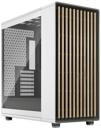 Fractal Design North XL Midi-Tower Gaming-Gehäuse Weiß Staubfilter, 3 vorinstallierte Lüfter, Sei von Fractal Design