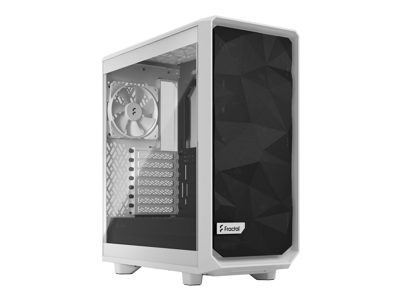 Fractal Design PC-Gehäuse FRACTAL DESIGN Meshify 2 Compact Lite White TG Clear von Fractal Design