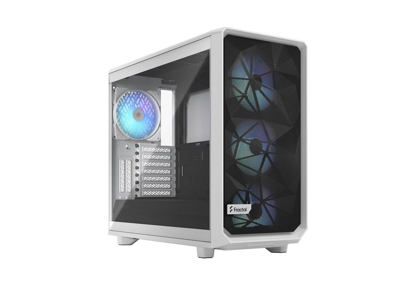 Fractal Design PC-Gehäuse FRACTAL DESIGN Meshify 2 RGB White TG Clear Tint Fractal Design PC-Gehäuse FRACTAL DESIGN Meshify 2 RGB White TG Clear Tint von Fractal Design
