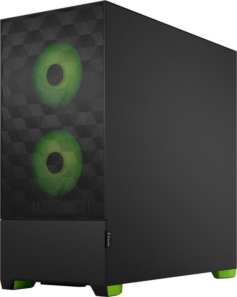 Fractal Design PC-Gehäuse FRACTAL DESIGN Pop Air RGB Green Core TG Clear Tint Fractal Design PC-Gehäuse FRACTAL DESIGN Pop Air RGB Green Core TG Clear Tint von Fractal Design