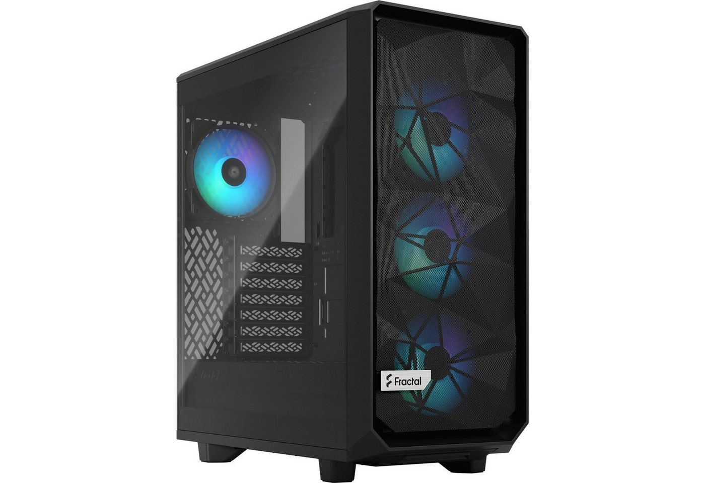 Fractal Design PC-Gehäuse Meshify 2 Compact Lite RGB Black TG Light tint von Fractal Design