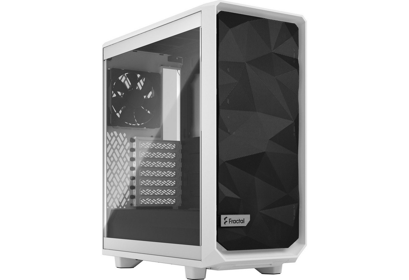 Fractal Design PC-Gehäuse Meshify 2 Compact White TG Clear Tint von Fractal Design