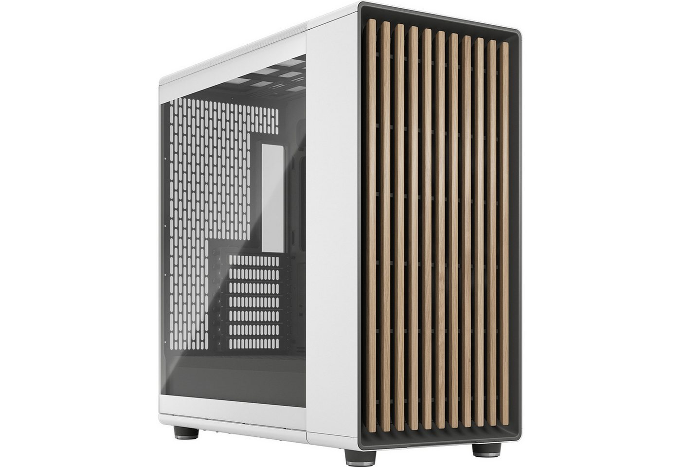 Fractal Design PC-Gehäuse North XL Chalk White TG Clear von Fractal Design