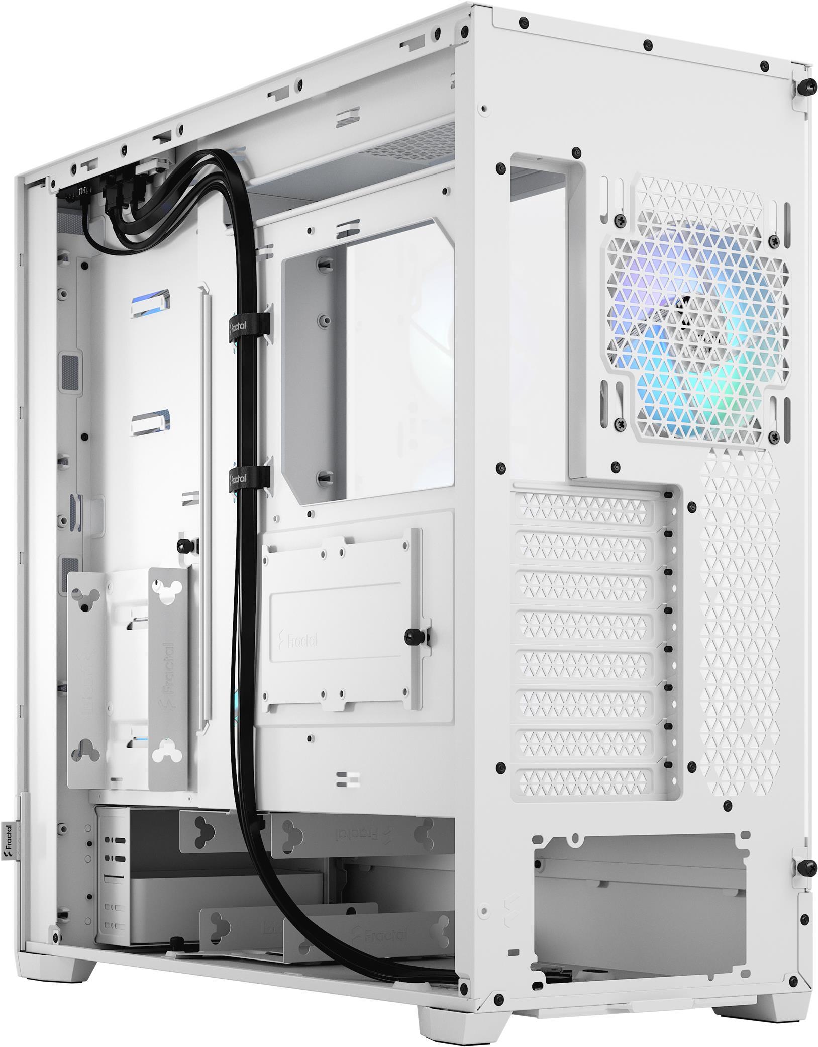 Fractal Design Pop XL Air RGB - Tower - Erweitertes ATX - keine Spannungsversorgung (ATX) - White TG Clear Tint - USB/Audio (FD-C-POR1X-01) von Fractal Design