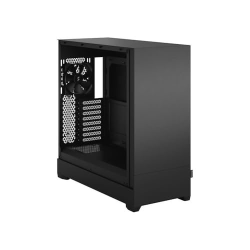 Fractal Design Pop XL Silent Black – Solid - Bitumen Side Panels and Sound-dampening Foam - Four 120 mm Aspect 12 Fans Included – E-ATX Silent Full Tower PC Case von Fractal Design