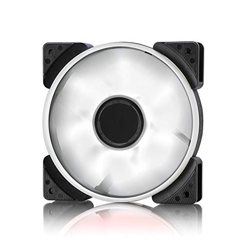 Fractal Design Prisma SL-12 120mm White LED LLS Bearing Computer Gehäuse Lüfter, weiß Fractal Design Prisma SL-12 120mm White LED LLS Bearing Computer Gehäuse Lüfter, weiß von Fractal Design