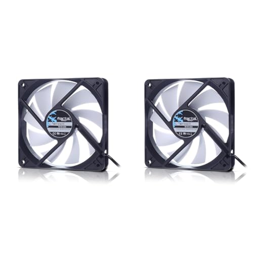 Fractal Design Silent Series R3 50mm FD-FAN-SSR3-50-WT, White (Packung mit 2) von Fractal Design