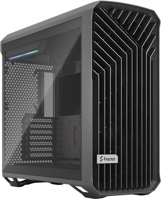 Fractal Design Torrent - Tower - Erweitertes ATX (gehärtetes Glas) - keine Spannungsversorgung (ATX) - Grau - USB/Audio (FD-C-TOR1A-02) von Fractal Design