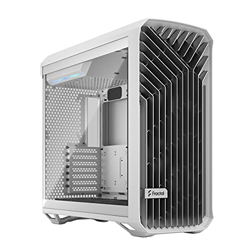 Fractal Design Torrent White E-ATX Tempered Glass Window High-Airflow Mid Tower Computer Case von Fractal Design