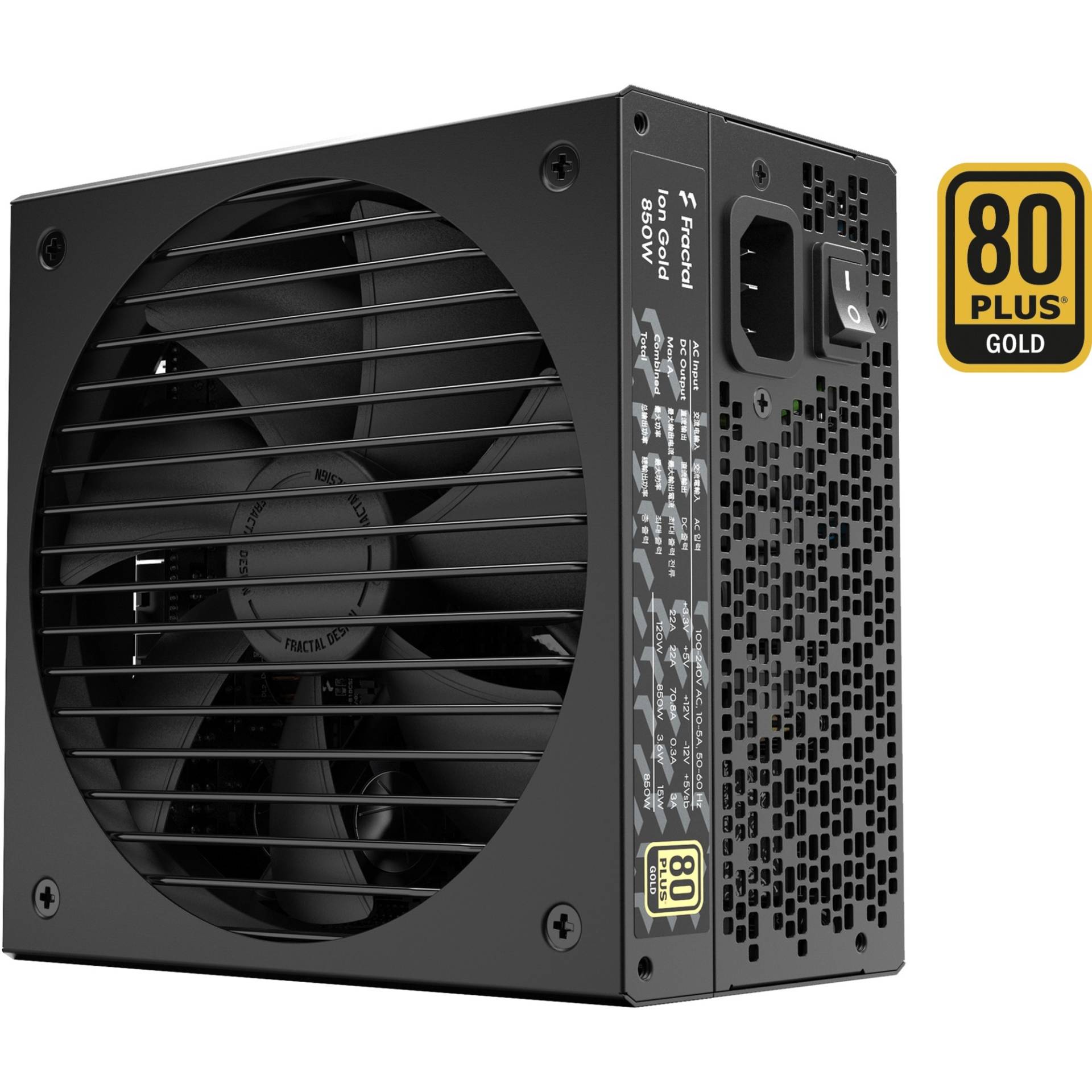 ION Gold 850W, PC-Netzteil von Fractal Design