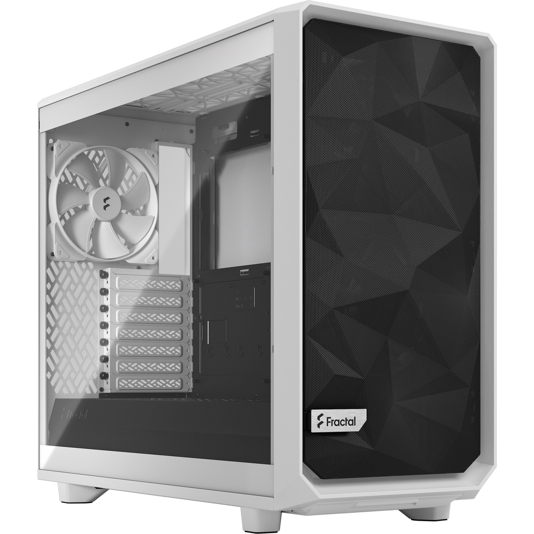 Meshify 2 Lite White TG Clear, Tower-Gehäuse von Fractal Design