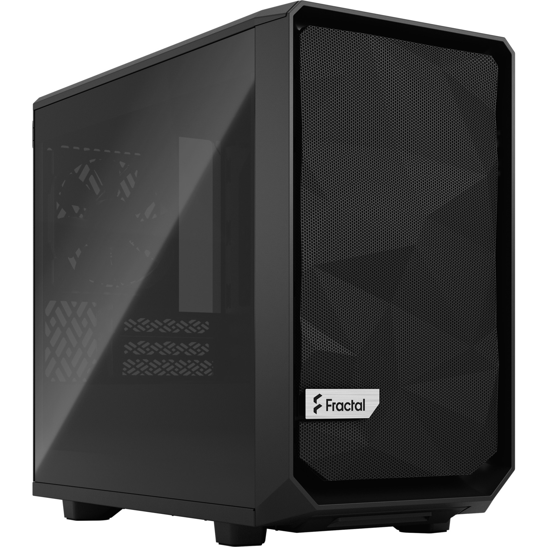 Meshify 2 Nano Black TG dark tint, Tower-Gehäuse von Fractal Design