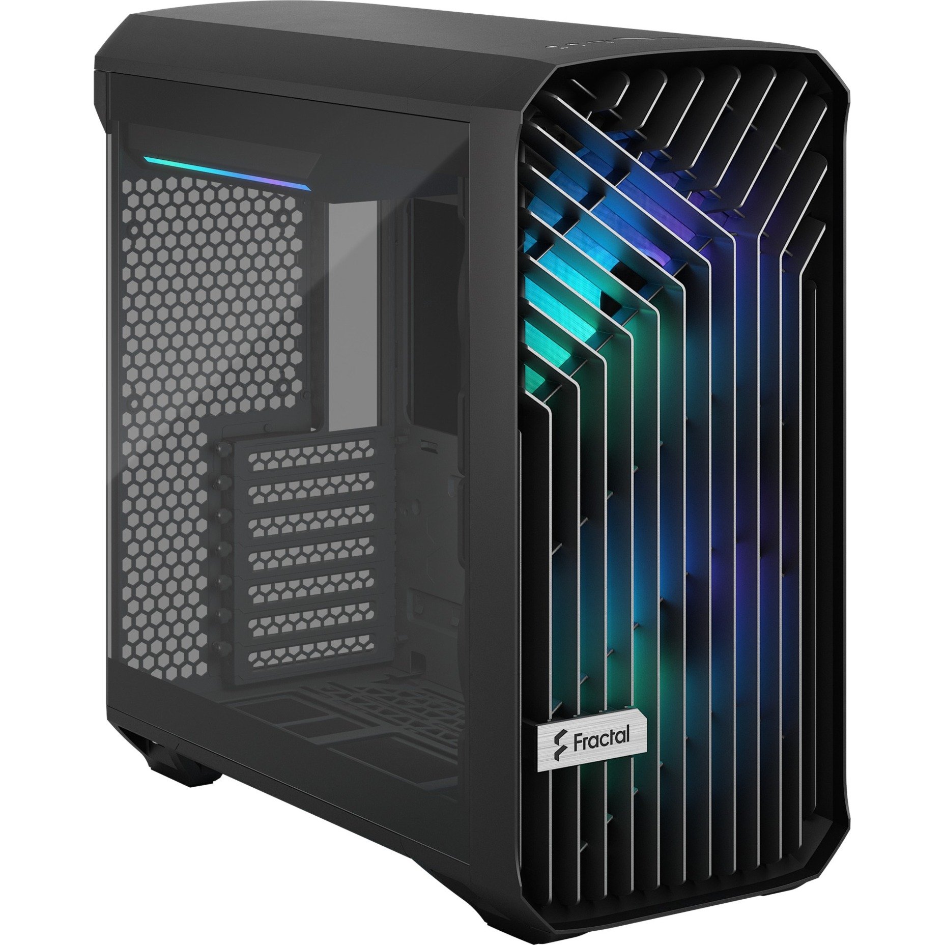 Torrent Compact RGB Black TG Light Tint, Tower-Gehäuse von Fractal Design