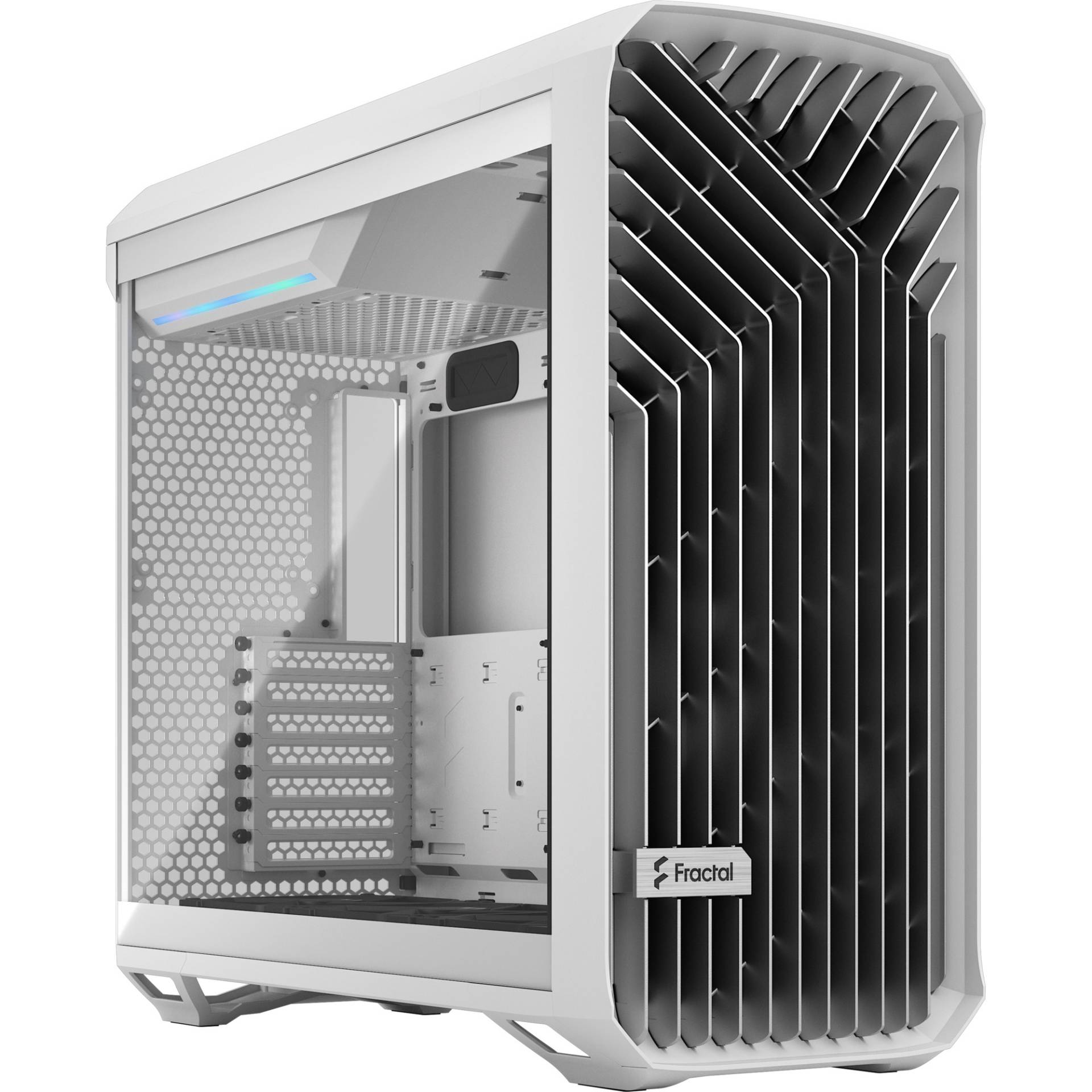 Torrent White TG Clear Tint, Tower-Gehäuse Torrent White TG Clear Tint, Tower-Gehäuse von Fractal Design
