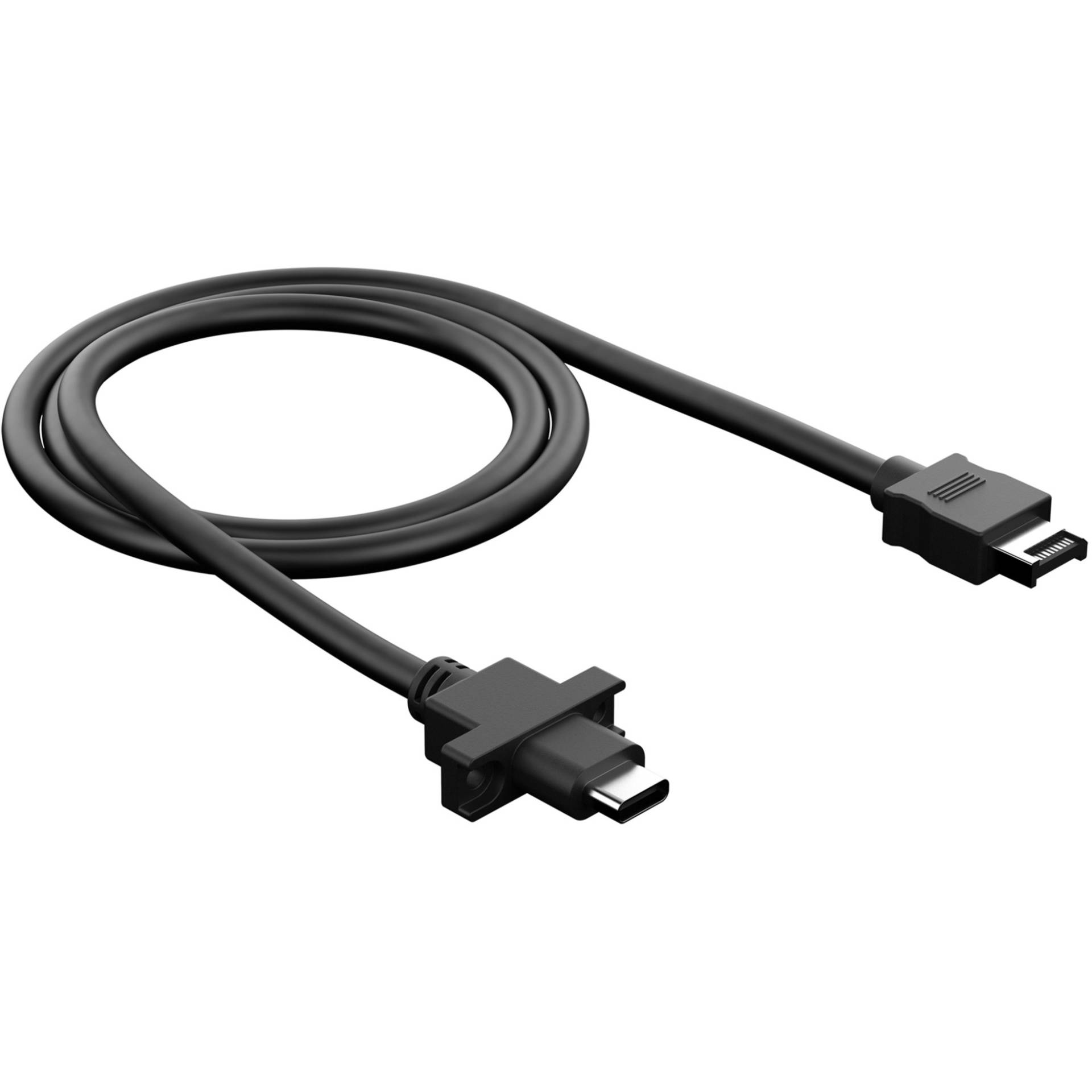 USB 3.2 Gen 2 Adapter, USB Key-A Header > USB-C, Model D, Kabel von Fractal Design
