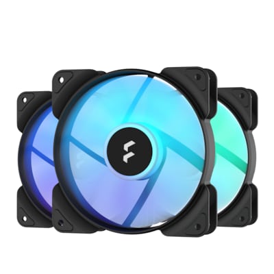 FRACTAL Design Aspect 12 RGB Gehäuse Lüfter schwarz 120 x 120 x 25 mm 3er Pack von Fractal