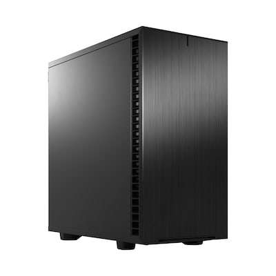 Fractal Design Define 7 Mini Gaming Gehäuse Black Solid schallgedämmt von Fractal