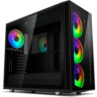 Fractal Design Define S2 Vision RGB ATX Gaming Gehäuse mit TG Seitenfenster von Fractal