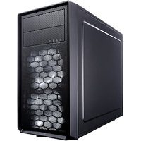 Fractal Design Focus G Mini ATX Gaming Gehäuse mit Seitenfenster, schwarz von Fractal