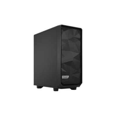 Fractal Design Meshify 2 Compact Black Solid Midi Tower Gaming Gehäuse von Fractal