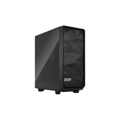 Fractal Design Meshify 2 Compact Black TG Light Tint Midi Tower Gaming Gehäuse von Fractal