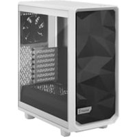 Fractal Design Meshify 2 Compact White TG Clear Tint Midi Tower Gaming Gehäuse von Fractal