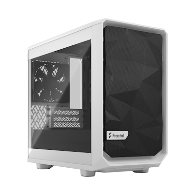 Fractal Design Meshify 2 Nano Gaming Gehäuse White TG Dark Tint von Fractal