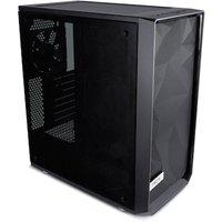 Fractal Design Meshify C ATX Gaming Gehäuse mit TG Seitenfenster, schallgedämmt von Fractal