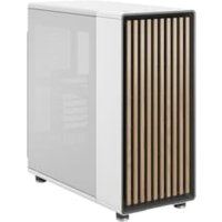 Fractal Design North Chalk White Gaming Gehäuse Mesh Seitenfenster von Fractal